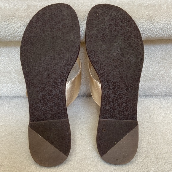 lilly pulitzer leather thong sandals / flip flops - Picture 12 of 12